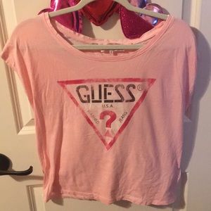 Guess 30th anniversary crop top